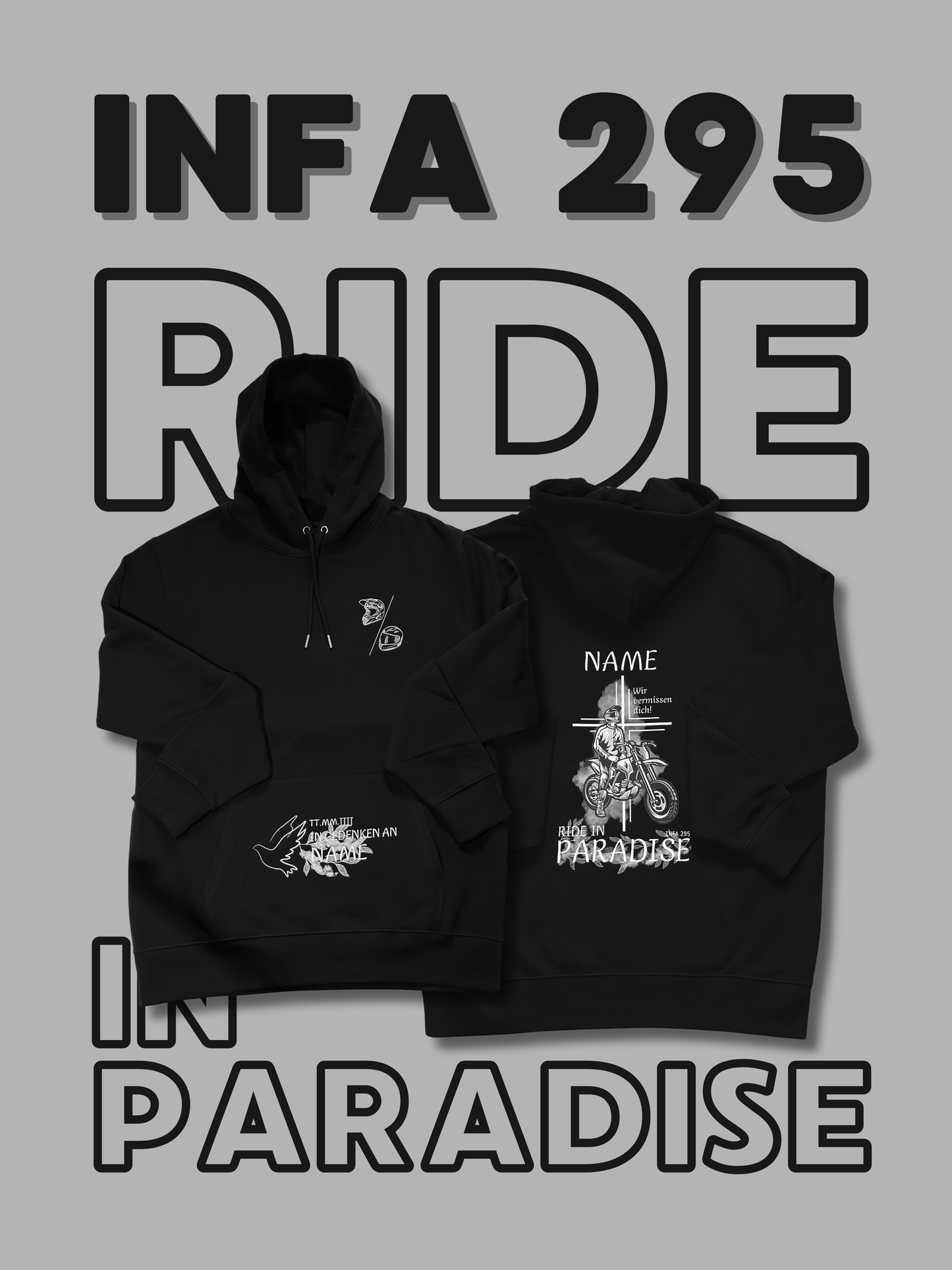 INFA 295 RIDE IN PARADISE HOODIE