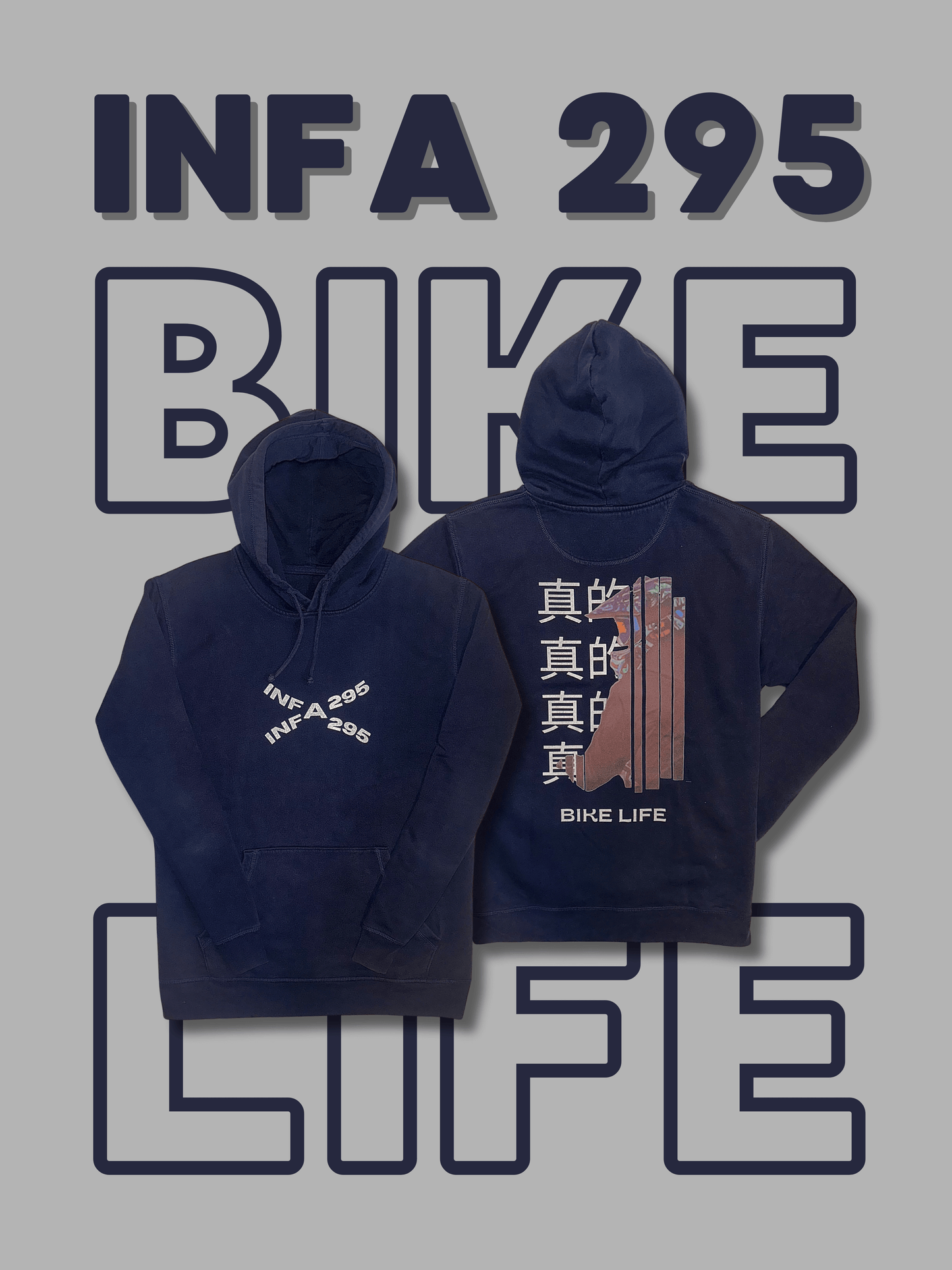Unser BIKELIFE Hoodie ist der perfekte Begleiter für alle, die ihre Leidenschaft für das Motorradfahren auch modisch zum Ausdruck bringen möchten. Auf der Vorderseite befindet sich unser exklusives INFA 295-Design. Auf dem Rücken erhältst Du einen auffälligen Bikelife-Print. Dieser Hoodie erinnert Dich an Deine Verbundenheit zu Deiner Motorradliebe.